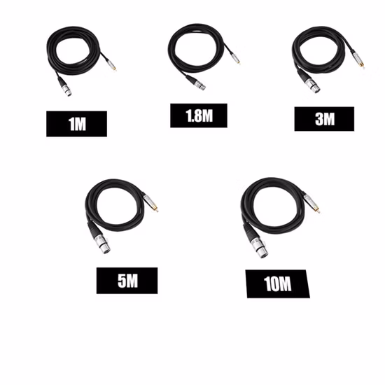 Cable de micrófono para micrófono y mezclador