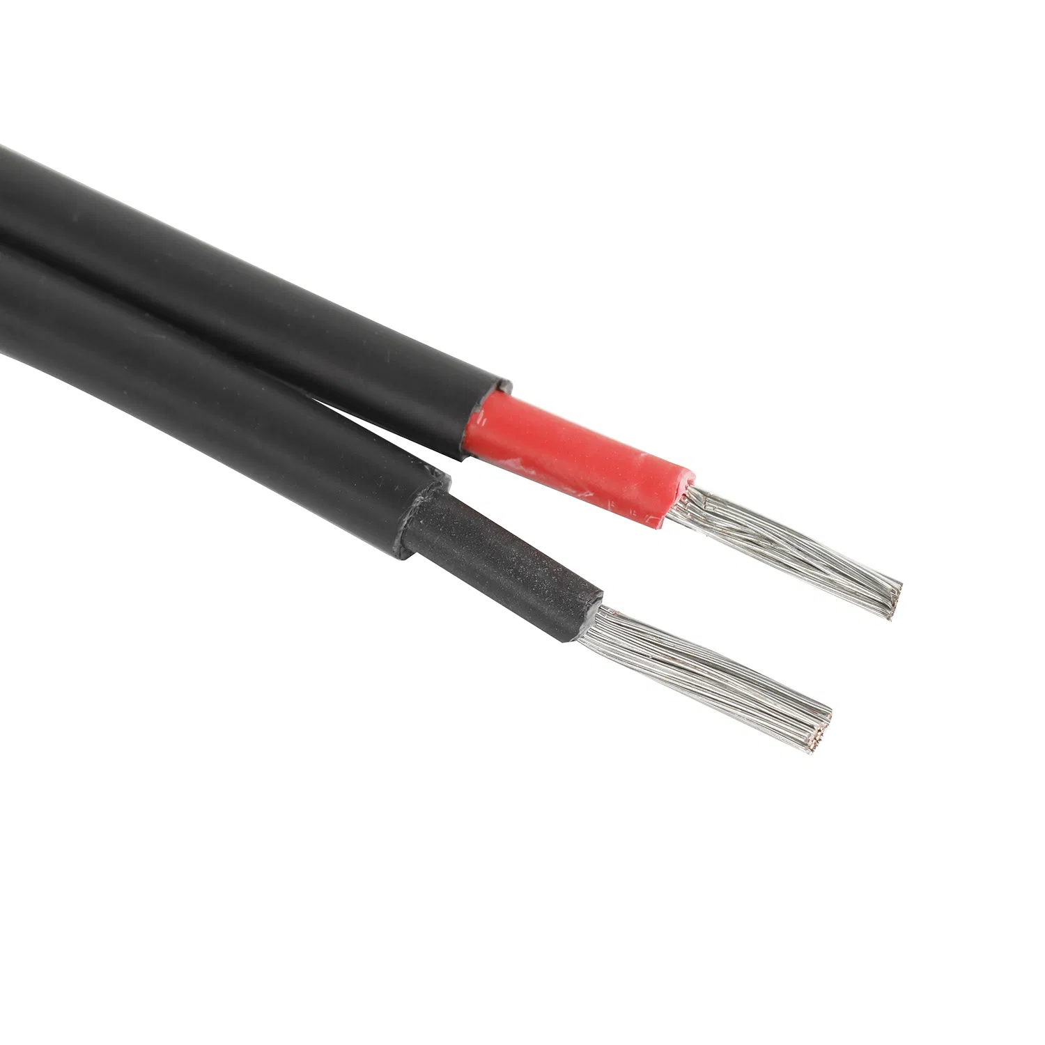 Chaqueta de aislamiento Xlpo de cobre estañado TUV Cable eléctrico solar Cable eléctrico solar de 4 mm Cable fotovoltaico Cables CC 6 mm2