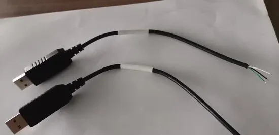 Ftdi USB a USB abierto con extremo de cable de 6 pines