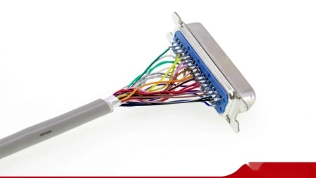 Cable eléctrico del conector del zócalo de la aviación de 10m 4pins Gx16