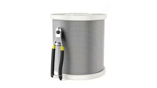 6*37+Iwrc 24mm API DIN Atms Cable galvanizado de cuerda de alambre de acero para equipos de elevación y trefilado